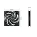 Arctic P12 Slim PWM PST 120 mm 3 Pack Casing Fan