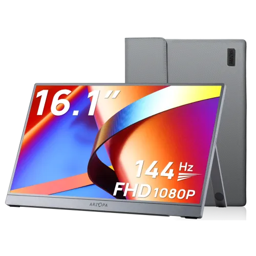 Arzopa Z1FC 16.1" 144Hz FHD IPS Portable Gaming Monitor
