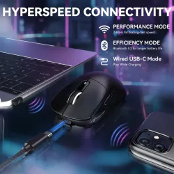 ATTACK SHARK X3 MAX PAW3950 Wireless Gaming Mouse