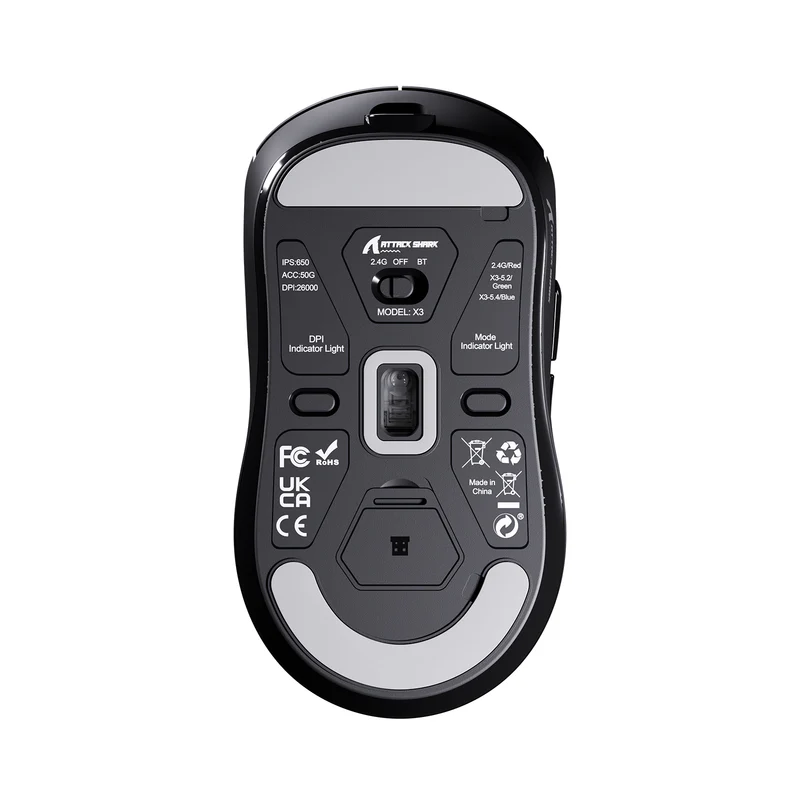 ATTACK SHARK X3 Wireless Gaming Mouse