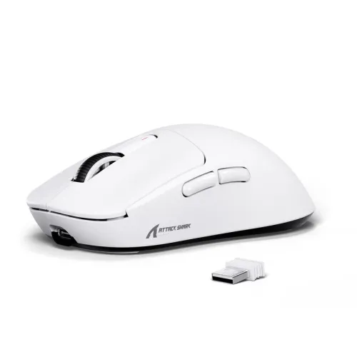 ATTACK SHARK X3 Wireless Gaming Mouse White