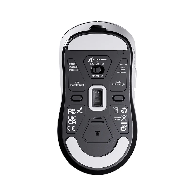 ATTACK SHARK X3 Wireless Gaming Mouse