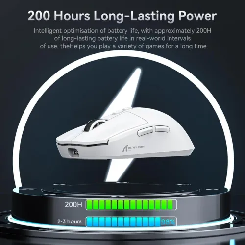 ATTACK SHARK X6 Three Modes Gaming Mouse