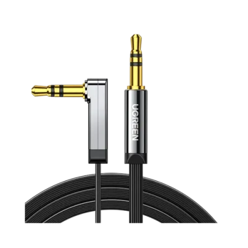 Ugreen AV119 2M 3.5mm Right Angle Audio Cable #10599