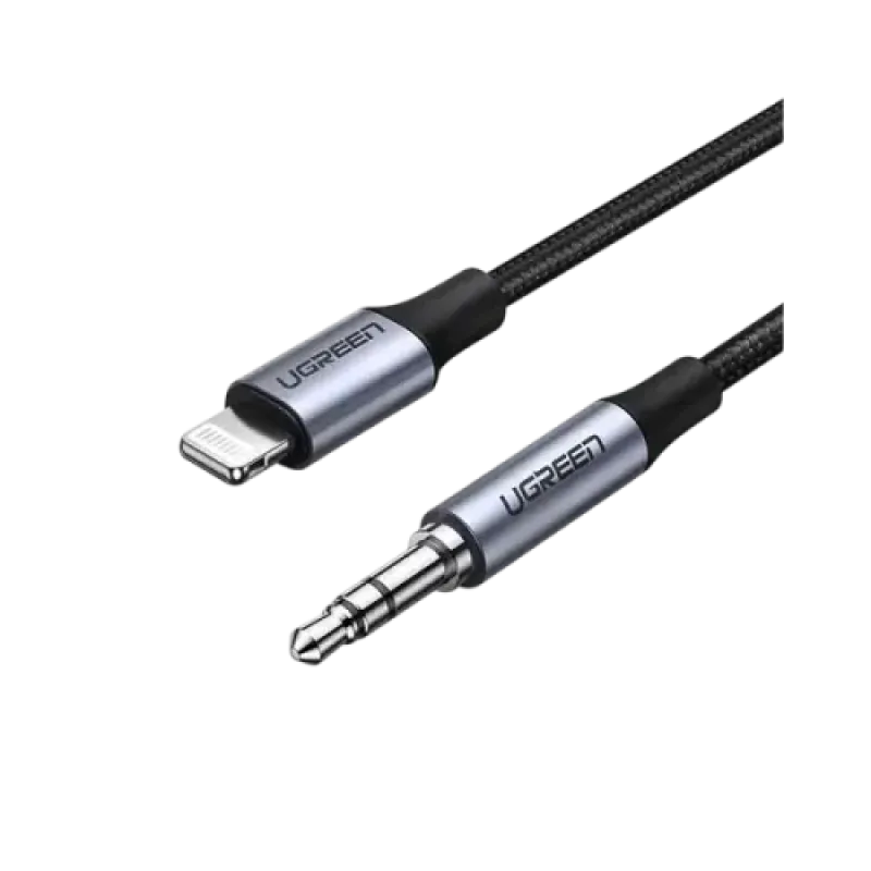  Ugreen US315 1 Meter Lightning to 3.5mm Aux Audio Cable #70509