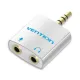 VENTION BDBW0 3.5mm Male to Dual Female Audio Converter