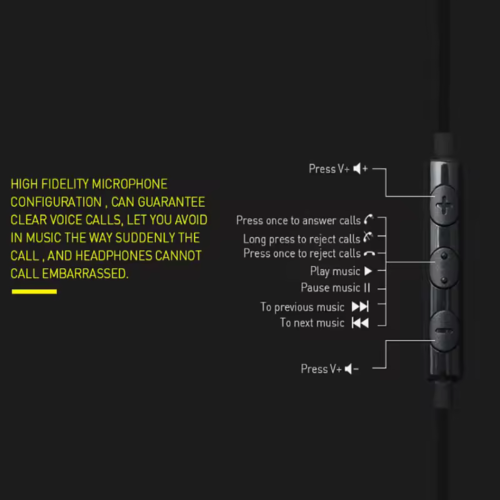 Awei ES-70TY 3.5mm In-Ear Wired Earphone Awei ES-70TY 3.5mm In-Ear Wired Earphone