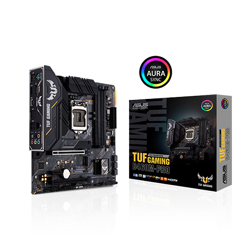 ASUS TUF Gaming B460M-Pro Intel 10th Gen Micro-ATX Motherboard ASUS TUF Gaming B460M-Pro Intel 10th Gen Micro-ATX Motherboard