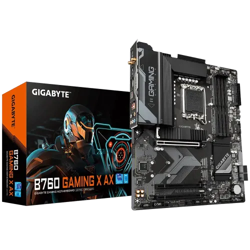 GIGABYTE B760 GAMING X AX 13th and 12th Gen ATX Motherboard