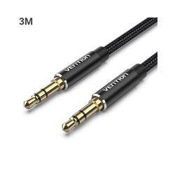 Vention BAWBI Cotton Braided 3.5mm Male Audio Cable - 3M
