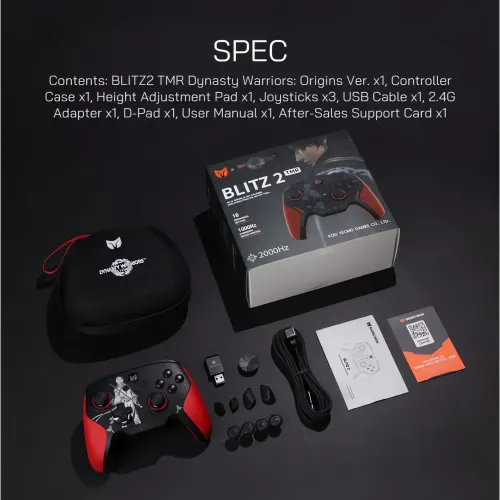 BIGBIG WON BLITZ 2 – Dynasty Warrior Special Edition Gaming Controller