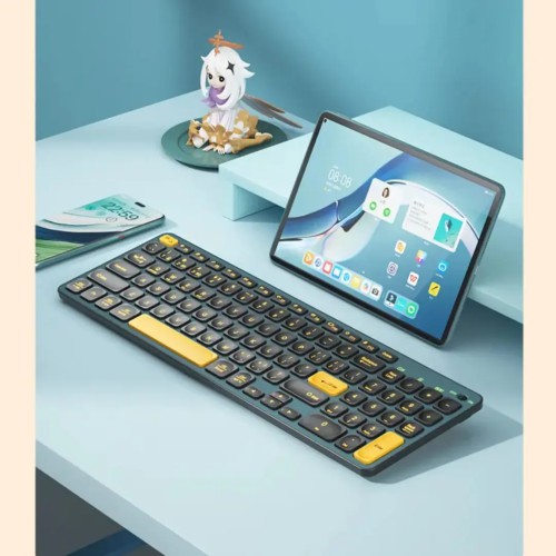 BOW HD305CL-2 Dual Mode Rechargeable Wireless Keyboard BOW HD305CL-2 Dual Mode Rechargeable Wireless Keyboard