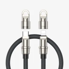 BWOO BO-X309 Phone Lanyard Built-in USB-C to Lightning Charging Cable