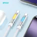 BWOO BO-X325CC USB-C to USB-C 240W 1.2M Aromatherapy Charging Cable with RGB Light 