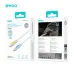 BWOO BO-X325CC USB-C to USB-C 240W 1.2M Aromatherapy Charging Cable with RGB Light 