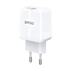BWOO BO-CDA170 20W 2 Port Fast Charger Adapter