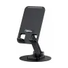BWOO BO-ZJ132 Black 360 Degree Rotating Desktop Phone Holder