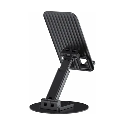 BWOO BO-ZJ132 Black 360 Degree Rotating Desktop Phone Holder