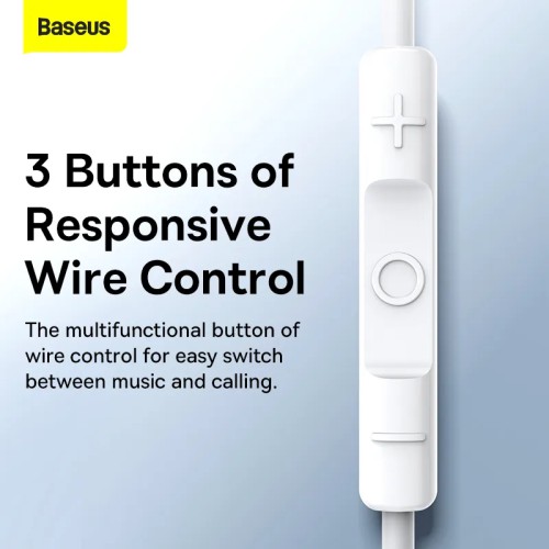 Baseus Encok H17 3.5mm Lateral in-ear Wired Earphone Baseus Encok H17 3.5mm Lateral in-ear Wired Earphone