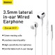 Baseus Encok H17 3.5mm Lateral in-ear Wired Earphone Baseus Encok H17 3.5mm Lateral in-ear Wired Earphone