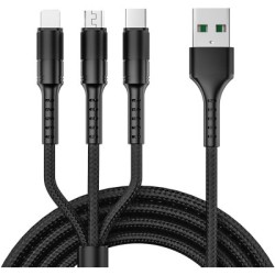 Baseus CB000003 Two For Three Fast Charging Cable