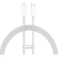 Baseus Dynamic Series Fast Charging Data Cable Type C to IP White