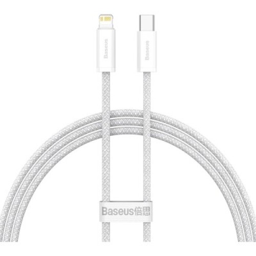 Baseus Dynamic Series Fast Charging Data Cable Type C to IP White