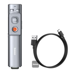 Baseus Orange Dot Red Laser Wireless Presenter