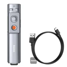 Baseus Orange Dot Red Laser Wireless Presenter