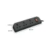 Belkin Economy Series 3-Socket Surge Protector 1.5 Meter Power Strip (F9E300ZB)
