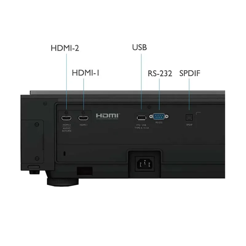 BenQ V7050i (2500 Lumens) 4K UHD Ultra Short-Throw Laser Projector