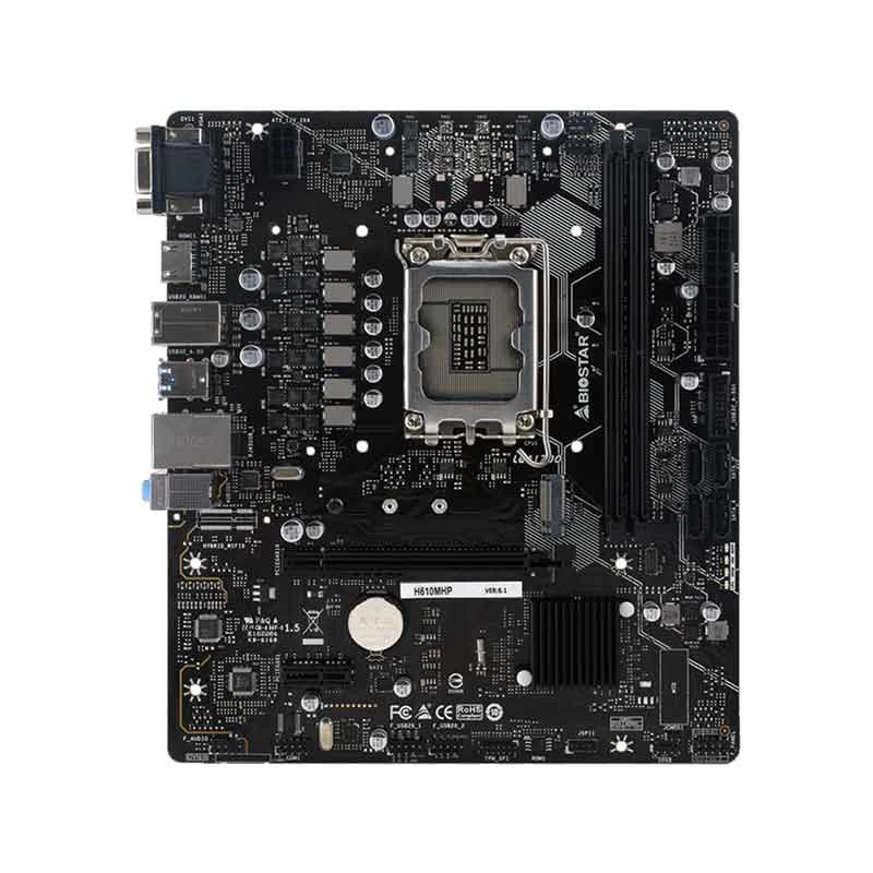 BIOSTAR H610MHP 12TH/13TH GEN MICRO ATX INTEL MOTHERBOARD BIOSTAR H610MHP 12TH/13TH GEN MICRO ATX INTEL MOTHERBOARD