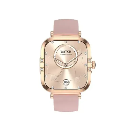 Blisbond Pearl AMOLED Display Bluetooth Calling Smart Watch for Women