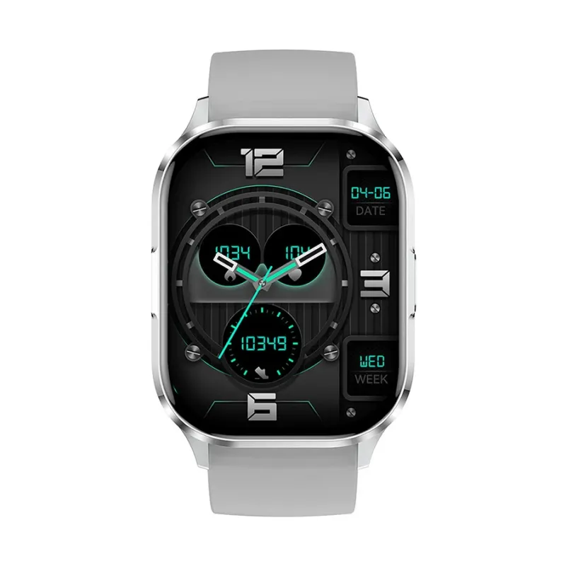 Blisbond Alpha AMOLED Display Bluetooth Calling Smart Watch Silver Blisbond Alpha AMOLED Display Bluetooth Calling Smart Watch Silver