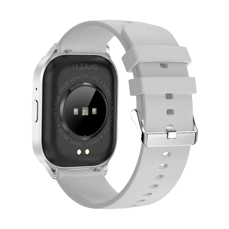 Blisbond Alpha AMOLED Display Bluetooth Calling Smart Watch Silver Blisbond Alpha AMOLED Display Bluetooth Calling Smart Watch Silver