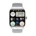Blisbond Crescent AMOLED Display Bluetooth Calling Smart Watch Silver