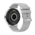 Blisbond Senor AMOLED Display Bluetooth Calling Smart Watch Silver