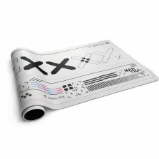 Blisspads BP04 Print Stream White Gaming Mouse Pad