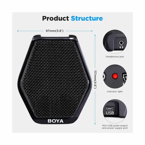 BOYA BY-MC2 USB Conference Microphone