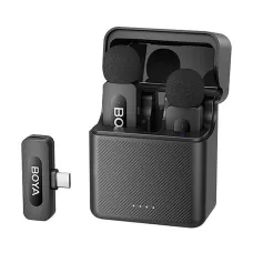 BOYA BY-V30 2.4 GHz Dual-Channel Wireless Microphone System