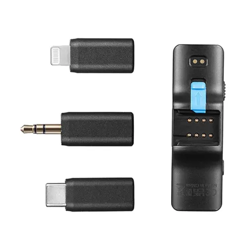 Boya BOYALINK A2 All-In-One Design Wireless Microphone System Without Charging Case