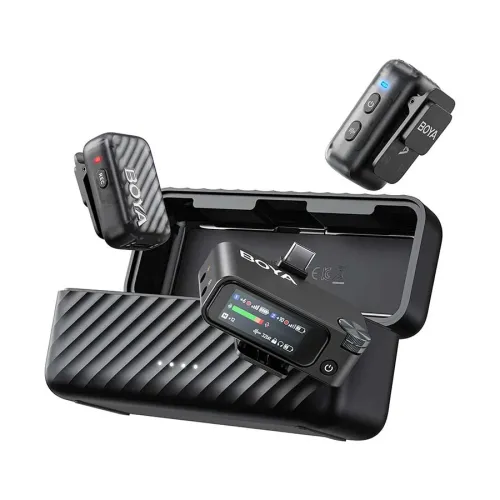 Boya BOYAMIC 2 AI-Powered Button Mini Wireless Microphone System