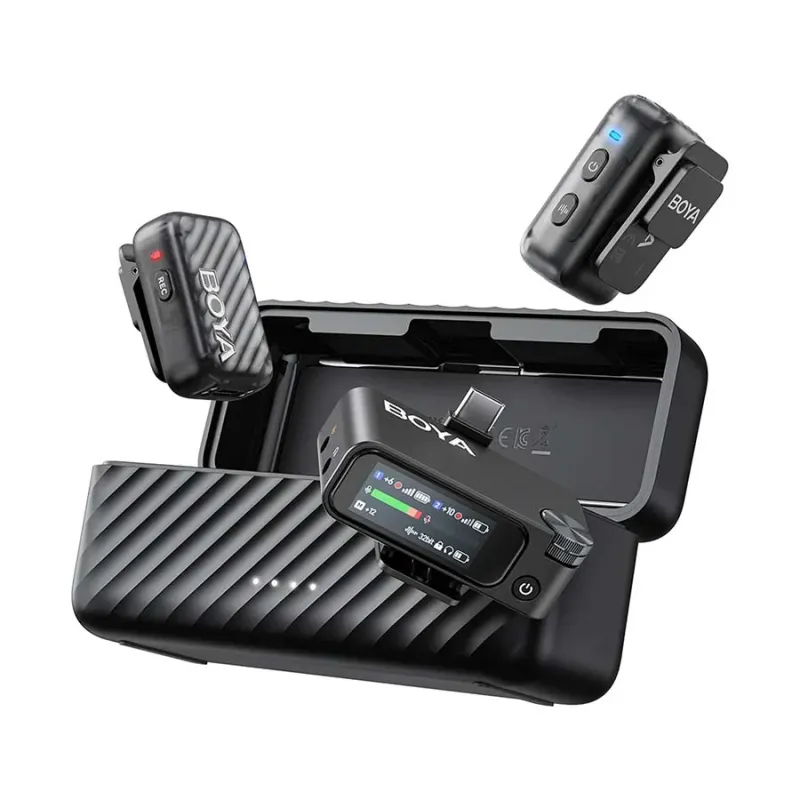 Boya BOYAMIC 2 AI-Powered Button Mini Wireless Microphone System