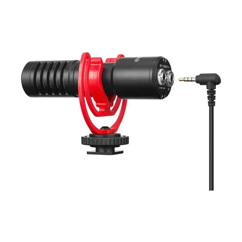 Boya BY-MM1+ Super-cardioid Condenser Shotgun Microphone