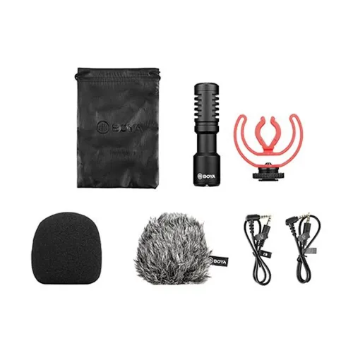 Boya BY-MM1+ Super-cardioid Condenser Shotgun Microphone
