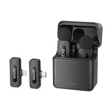 Boya BY-V3 Combo 2.4GHz Dual Channel Wireless Microphone System