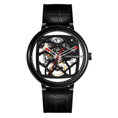 XIAOMI CIGA Design Creative Leather Strap Automatic Mechanical Men Watch