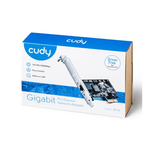 CUDY PE10 Gigabit PCI Express Network Adapter