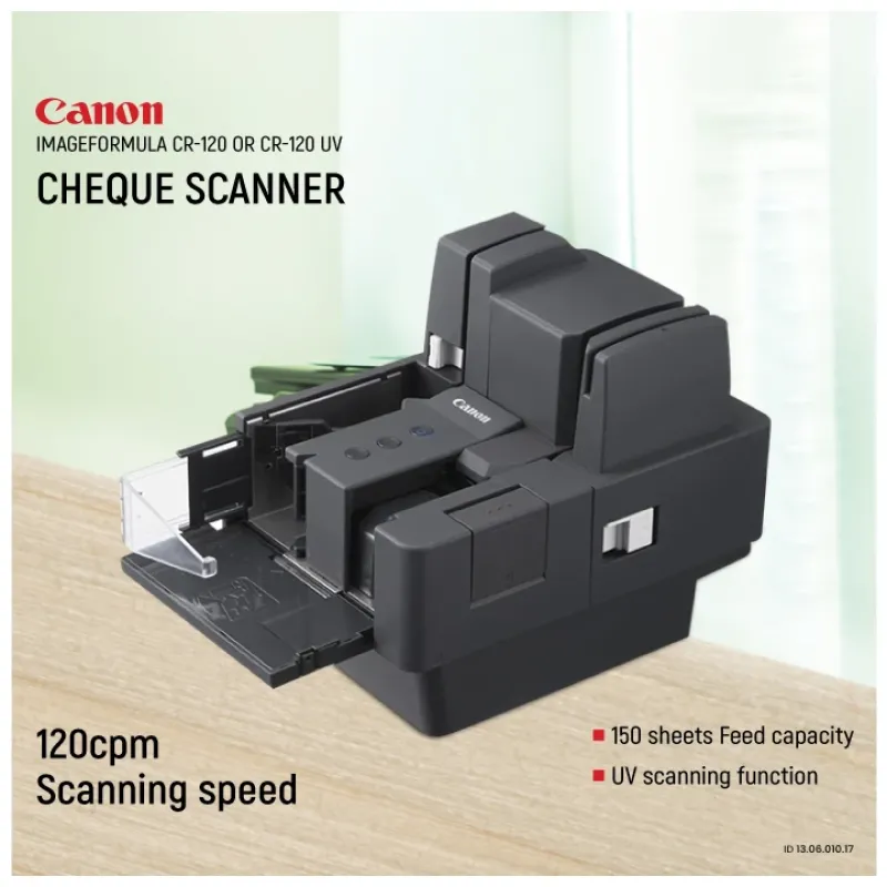 Canon imageFORMULA CR-120 Cheque Scanner Canon imageFORMULA CR-120 Cheque Scanner