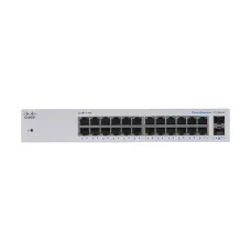 Cisco CBS110 26 Port (24 Gigabit & 2 Gigabit SFP Port) Unmanaged Rackmount Switch